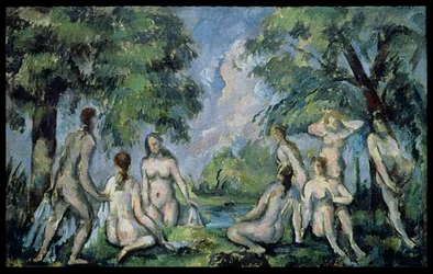 Koupající se, kolem roku 1890-1900